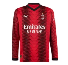 Maillot de Foot AC Milan Tenue Domicile 2023/24 Manche Longue