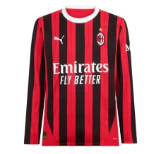 Maillot de Foot AC Milan Tenue Domicile 2024/25 Manche Longue