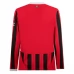 Maillot de Foot AC Milan Tenue Domicile 2024/25 Manche Longue