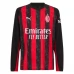 Maillot de Foot AC Milan Tenue Domicile 2025/26 Manche Longue