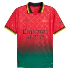 Maillot de Foot AC Milan Tenue Domicile Off-White Red 2025/26