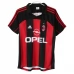 Maillot de Foot AC Milan Tenue Domicile Retro 2000-02