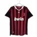 Maillot de Foot AC Milan Tenue Domicile Retro 2009-10