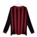 Maillot de Foot AC Milan Tenue Domicile Retro 2009-10 Manche Longue