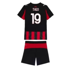 Maillot de Foot AC Milan Theo 19 Enfant Tenue Domicile 2025/26