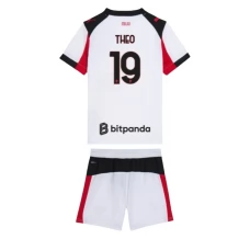 Maillot de Foot AC Milan Theo 19 Enfant Tenue Extérieur 2025/26