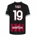 Maillot de Foot AC Milan Theo 19 Tenue Domicile 2022/23
