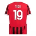 Maillot de Foot AC Milan Theo 19 Tenue Domicile 2024/25 Maillot de Foot AC Milan Theo 19 Tenue Domicile 2024/25