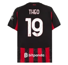 Maillot de Foot AC Milan Theo 19 Tenue Domicile 2025/26