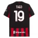 Maillot de Foot AC Milan Theo 19 Tenue Domicile 2025/26 Maillot de Foot AC Milan Theo 19 Tenue Domicile 2025/26