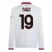 Maillot de Foot AC Milan Theo 19 Tenue Extérieur 2024/25 Manche Longue Maillot de Foot AC Milan Theo 19 Tenue Extérieur 2024/25 Manche Longue