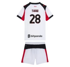 Maillot de Foot AC Milan Thiaw 28 Enfant Tenue Extérieur 2025/26
