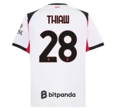 Maillot de Foot AC Milan Thiaw 28 Tenue Extérieur 2025/26 Maillot de Foot AC Milan Thiaw 28 Tenue Extérieur 2025/26