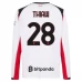 Maillot de Foot AC Milan Thiaw 28 Tenue Extérieur 2025/26 Manche Longue Maillot de Foot AC Milan Thiaw 28 Tenue Extérieur 2025/26 Manche Longue