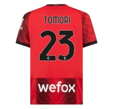 Maillot de Foot AC Milan Tomori 23 Tenue Domicile 2023/24