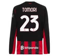 Maillot de Foot AC Milan Tomori 23 Tenue Domicile 2025/26 Manche Longue Maillot de Foot AC Milan Tomori 23 Tenue Domicile 2025/26 Manche Longue