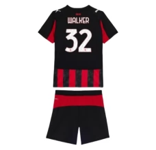Maillot de Foot AC Milan Walker 32 Enfant Tenue Domicile 2025/26