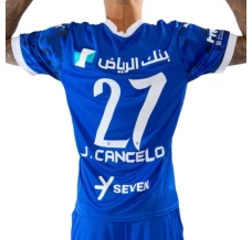 Maillot de Foot Al-Hilal SFC J.Cancelo 27 Tenue Domicile 2024/25