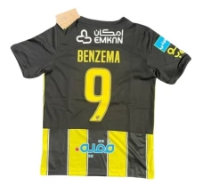 Maillot de Foot Al-Ittihad Club Benzema 9 Tenue Domicile 2023/24