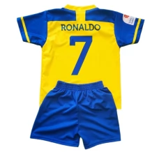 Maillot de Foot Al Nassr FC Ronaldo 7 Enfant Tenue Domicile 2022/23