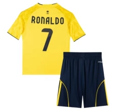 Maillot de Foot Al Nassr FC Ronaldo 7 Enfant Tenue Domicile 2025/26 Maillot de Foot Al Nassr FC Ronaldo 7 Enfant Tenue Domicile 2025/26