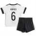 Maillot de Foot Allemagne Kimmich 6 Enfant Tenue Domicile 2022 Maillot de Foot Allemagne Kimmich 6 Enfant Tenue Domicile 2022