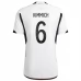 Maillot de Foot Allemagne Kimmich 6 Tenue Domicile 2022 Maillot de Foot Allemagne Kimmich 6 Tenue Domicile 2022