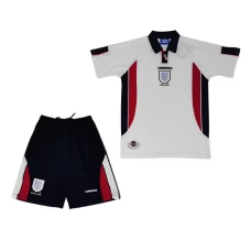 Maillot de Foot Angleterre Enfant Tenue Domicile Retro 1998