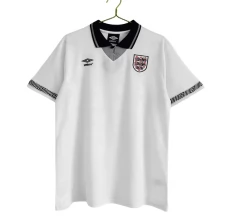 Maillot de Foot Angleterre Tenue Domicile Retro 1990