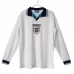 Maillot de Foot Angleterre Tenue Domicile Retro 1996 Manche Longue