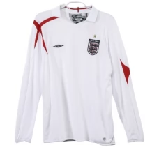Maillot de Foot Angleterre Tenue Domicile Retro 2006 Manche Longue Maillot de Foot Angleterre Tenue Domicile Retro 2006 Manche Longue