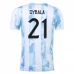 Maillot de Foot Argentine Dybala 21 Tenue Domicile 2021 Maillot de Foot Argentine Dybala 21 Tenue Domicile 2021