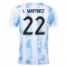 Maillot de Foot Argentine L. Martin 22 Tenue Domicile 2021 Maillot de Foot Argentine L. Martin 22 Tenue Domicile 2021