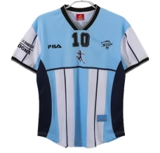 Maillot de Foot Argentine Maradona 10 Tenue Domicile Retro 2001