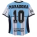Maillot de Foot Argentine Maradona 10 Tenue Domicile Retro 2001