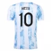 Maillot de Foot Argentine Messi 10 Tenue Domicile 2021