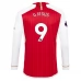 Maillot de Foot Arsenal G.Jesus 9 Tenue Domicile 2023/24 Manche Longue