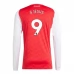 Maillot de Foot Arsenal G.Jesus 9 Tenue Domicile 2025/26 Manche Longue