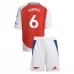 Maillot de Foot Arsenal Gabriel 6 Enfant Tenue Domicile 2024/25
