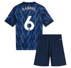 Maillot de Foot Arsenal Gabriel 6 Enfant Tenue Extérieur 2025/26