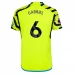 Maillot de Foot Arsenal Gabriel 6 Tenue Extérieur 2023/24