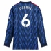 Maillot de Foot Arsenal Gabriel 6 Tenue Extérieur 2025/26 Manche Longue
