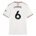 Maillot de Foot Arsenal Gabriel 6 Tenue Third 2025/26