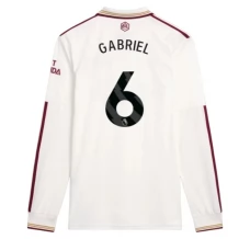 Maillot de Foot Arsenal Gabriel 6 Tenue Third 2025/26 Manche Longue