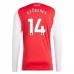 Maillot de Foot Arsenal Gyökeres 14 Tenue Domicile 2025/26 Manche Longue