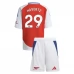 Maillot de Foot Arsenal Havertz 29 Enfant Tenue Domicile 2024/25