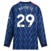 Maillot de Foot Arsenal Havertz 29 Tenue Extérieur 2025/26 Manche Longue