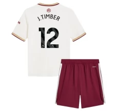 Maillot de Foot Arsenal J.Timber 12 Enfant Tenue Third 2025/26