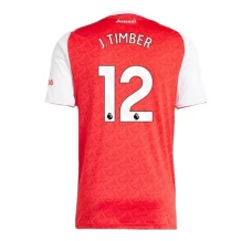 Maillot de Foot Arsenal J.Timber 12 Tenue Domicile 2025/26