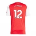 Maillot de Foot Arsenal J.Timber 12 Tenue Domicile 2025/26